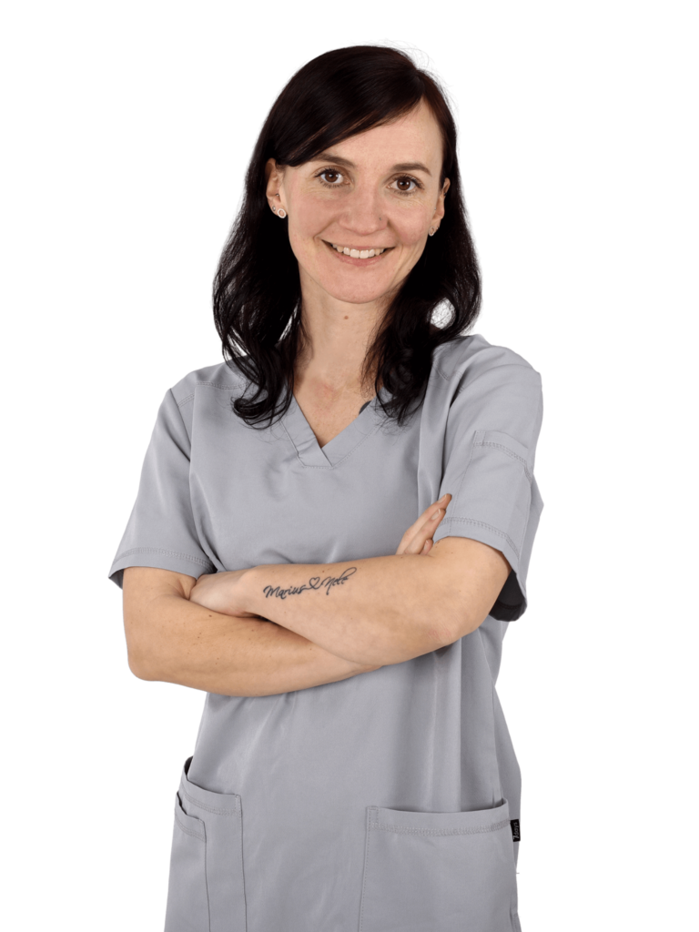 Yvonne Menacher, Tiermedizinische Fachangestellte
